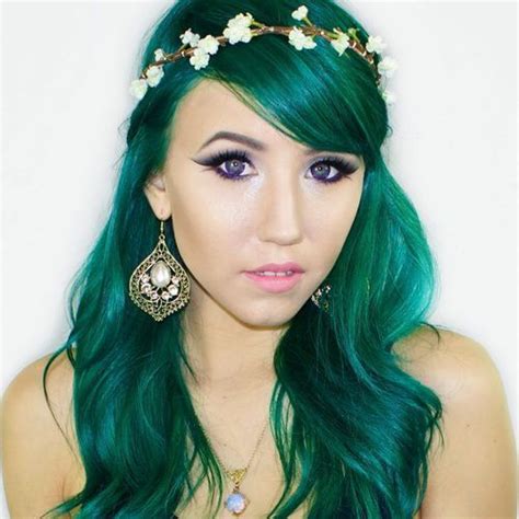 Green Turquoise Hair Teal Hair Green Hair