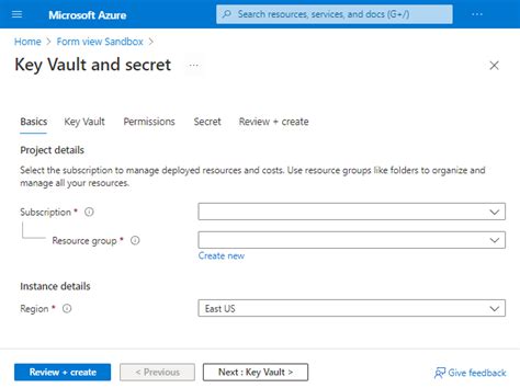Create Portal Forms For Template Spec Azure Resource Manager