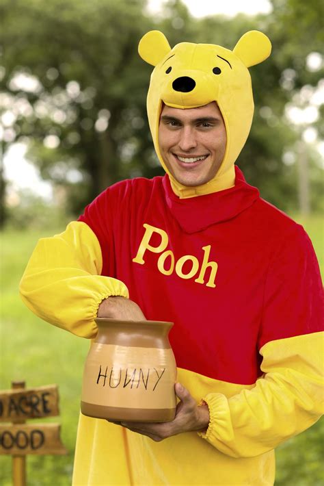 Winnie The Pooh Deluxe Costume For Adults