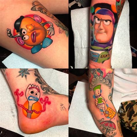 Toy Story Tattoos 💣💥 By Whisperstattoo Toystory Disney Pixar Disneypixar Woody Buzz