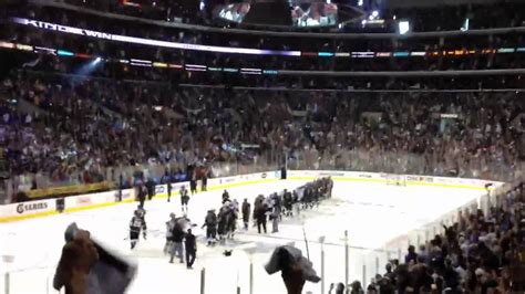 La Kings Sweep The Blues Youtube