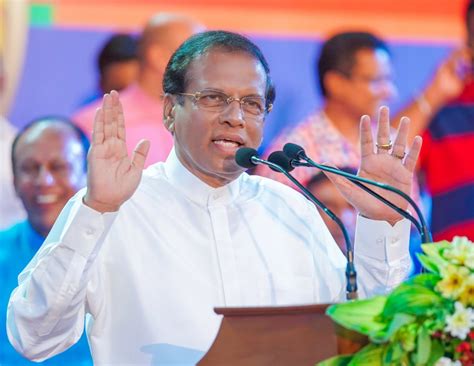 Sirisena Again Talks About Forming New Government Says Sri Lanka Will