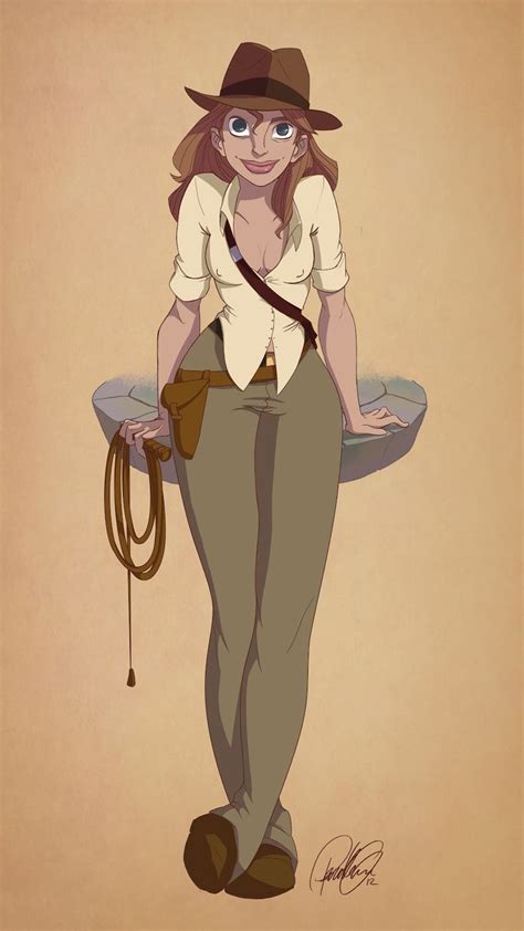 By Pernille Indiana Jane Indiana Jones Character Design Indiana