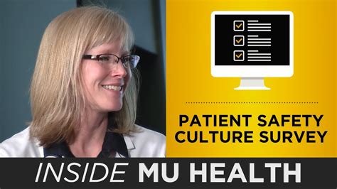 Inside Mu Health Patient Safety Culture Survey Youtube