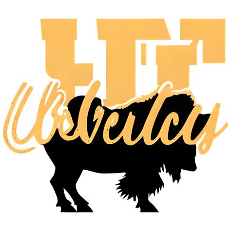 University Of Colorado Buffalo Mascot Silhouette Graphic · Creative Fabrica