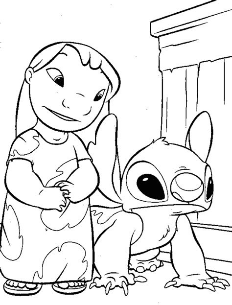 Lilo Y Stitch Para Colorear Pintar E Imprimir