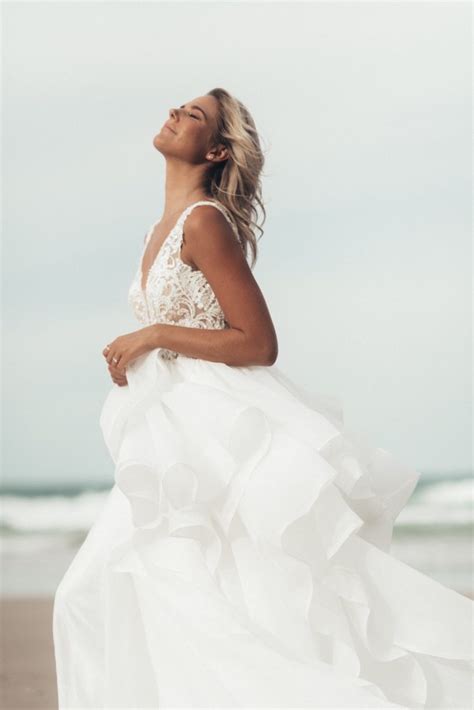 raine bridal gown exclusive luxe collection goddess by nature