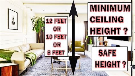 Minimum Ceiling Height Standard Height Of A Room Standard Ceiling