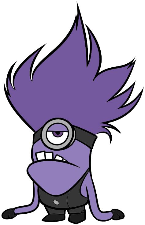 Download Evil Minion Purple Minion Svg Free Png Image With No