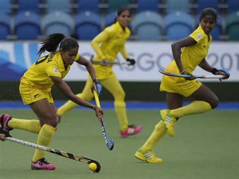 There is an energetic air to the indian women's hockey team's training sessions at sai, south centre here. News 13 September 2014