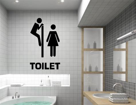 funny toilet wall decoration wall stickers store uk