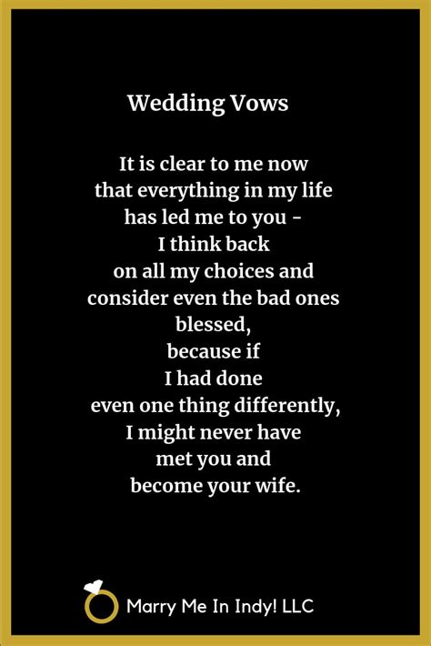 I went online and tried to find suitable wedding vows. Wedding Vow Ideas and Inspiration with PDF's - WEDDING ...