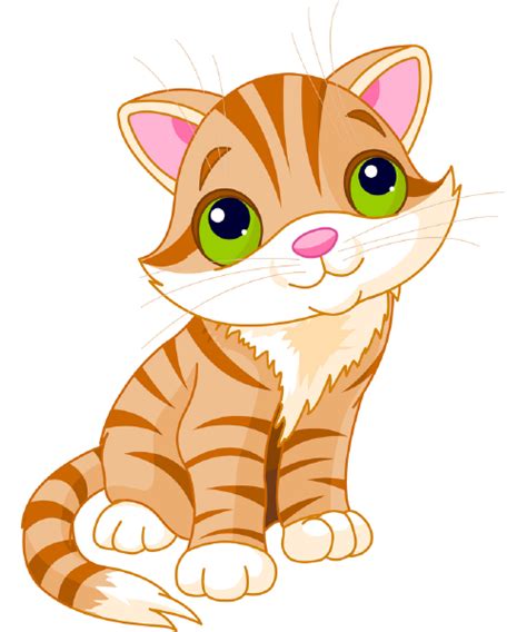 Bashful Kitty Kitten Cartoon Cat Clipart Kitten Images