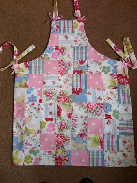 Patchwork And Lace Makes Apron Cath Kidston Fabric Aprons Vintage