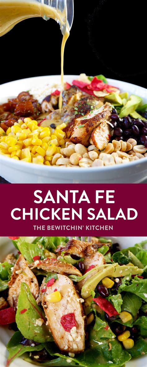 Of olive oil in a medium pan over medium heat. Santa Fe Chicken Salad | The Bewitchin' Kitchen