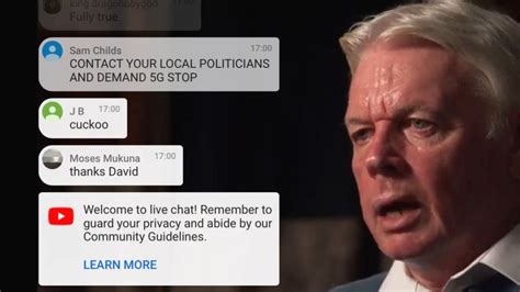 David icke is an english author, researcher and public speaker. Coronavirus: YouTube tightens rules after David Icke 5G interview - BBC News