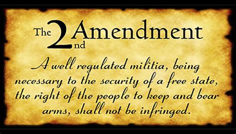 2nd amendment