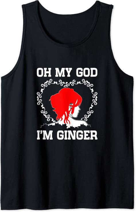 Oh My God Im Ginger Tank Top Uk Clothing