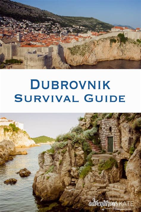 Dubrovnik Survival Guide Adventurous Kate Explore Travel Survival Guide Dubrovnik