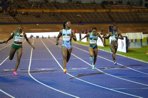 Shericka Jackson Shatters Records With World Leading Time At Jamaica