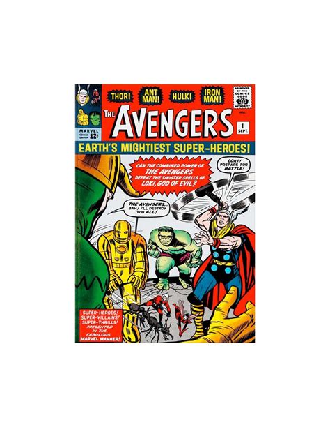 Marvel Comics Library Avengers Vol 1 19631965