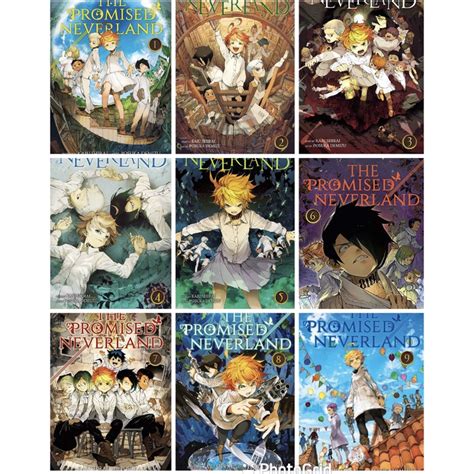 Mangá The Promised Neverland Vol1 Ao Vol20 Novo Lacrado Shopee