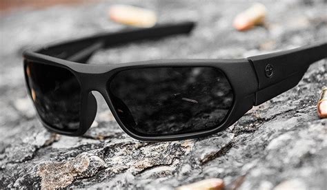 Magpul Radius Ballistic Sunglasses Matte Black Frame Gray Lens Mag1042 061 Best Price