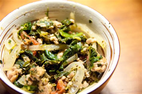 Pork + Spinach | Paleo On A Budget