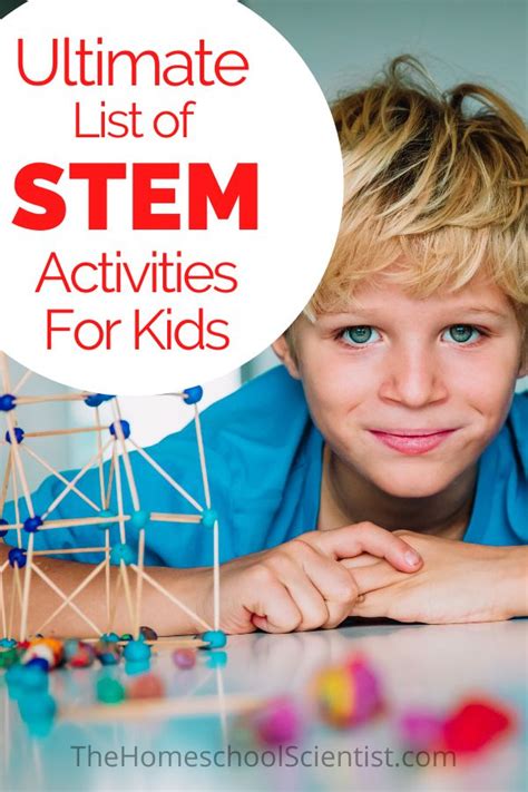 Ultimate List Of Stem Activities For Kids In 2020 Stem Activities