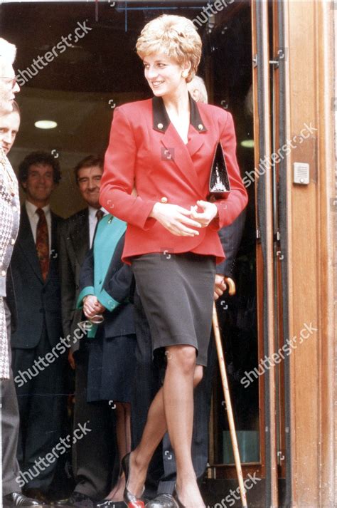 Princess Diana When She Officially Editorial Stock Photo