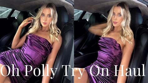 My First Oh Polly Try On Haul Best Friend Rates My Outfits Youtube