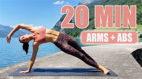 20 Min Abs Arms Workout No Equipment No Weights Needed Deep Core