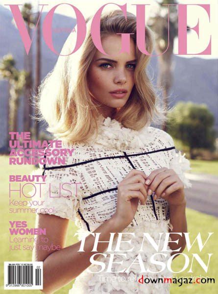 Vogue Australia February 2012 Download Pdf Magazines Magazines
