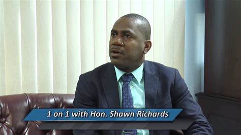 1 on 1 with deputy prime minister of st kitts and nevis the hon shawn richards 1 on 1 with