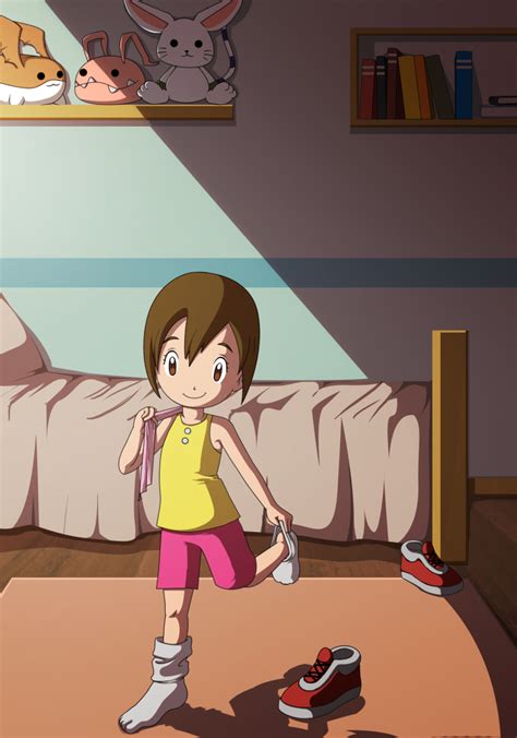 Yagami Hikari Digimon Digimon Adventure Highres Tagme Plush Shoes