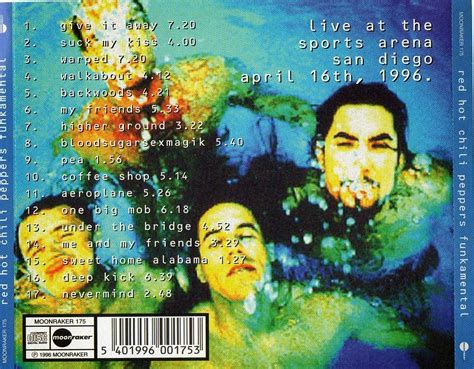 Tube Red Hot Chili Peppers 1996 04 16 San Diego Ca Pre Fmflac