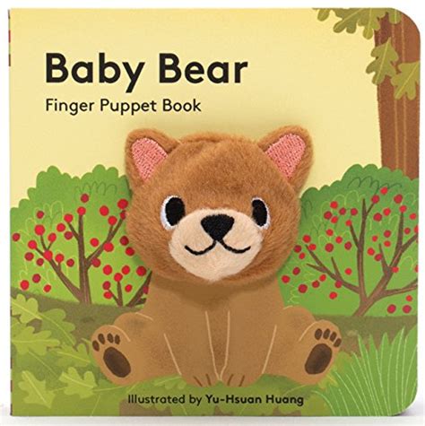 Baby Bear Finger Puppet Book Board Book Grandrabbits Toys In