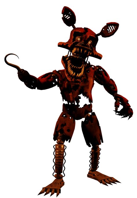 Click on the coloring page to open in a new window and print. Fnaf Nightmare Foxy Coloring Pages - If you ever come ...