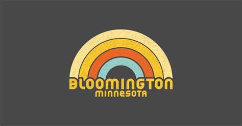 Retro Bloomington Minnesota Bloomington Minnesota Sticker Teepublic