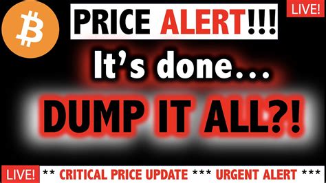 Check out the new crypto price prediction feature. DUMP IT ALL?!! BITCOIN IS DONE?!! ⚠️Crypto Drop Today/ BTC ...