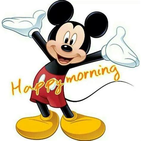 Good Morning Buenos Días Mickey Mickey Mouse