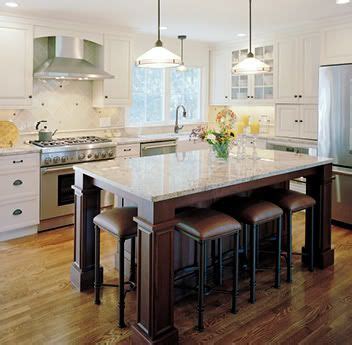 Kitchen island for four persons. large kitchen islands with seating for six | Option #7 ...