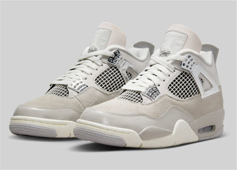 Air Jordan 4エア ジョーダン 4 Light Iron Ore Sail Neutral Grey Black Metallic