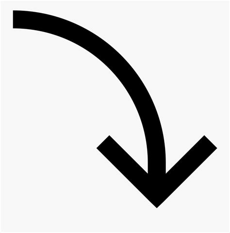 Downward Arrow Icon Free And Download  Fancy Down Arrow Symbol