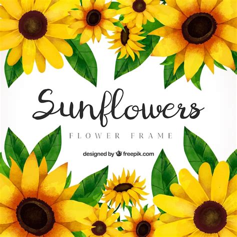 Sunflower Vector Free Keenok