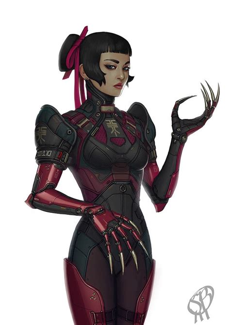 Female Cyborg Cyberpunk Female Female Character Concept