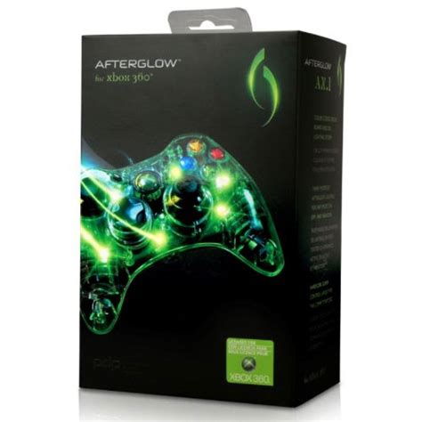 Genuine Pdp Afterglow Wired Controller Green Xbox 360 708056536022 Ebay