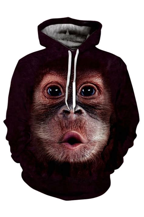 Monkey Prints 3d Hoodie