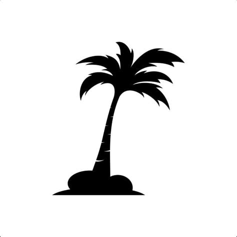 Gambar Palm Pohon Kelapa Logo Ikon Logo Ikon Ikon Pokok Ikon Tapak