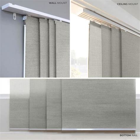 Two Images Showing The Different Types Of Curtains